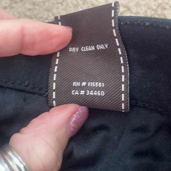 Black 7 for all mankind jeans/jeggings - Picture 7 of 10